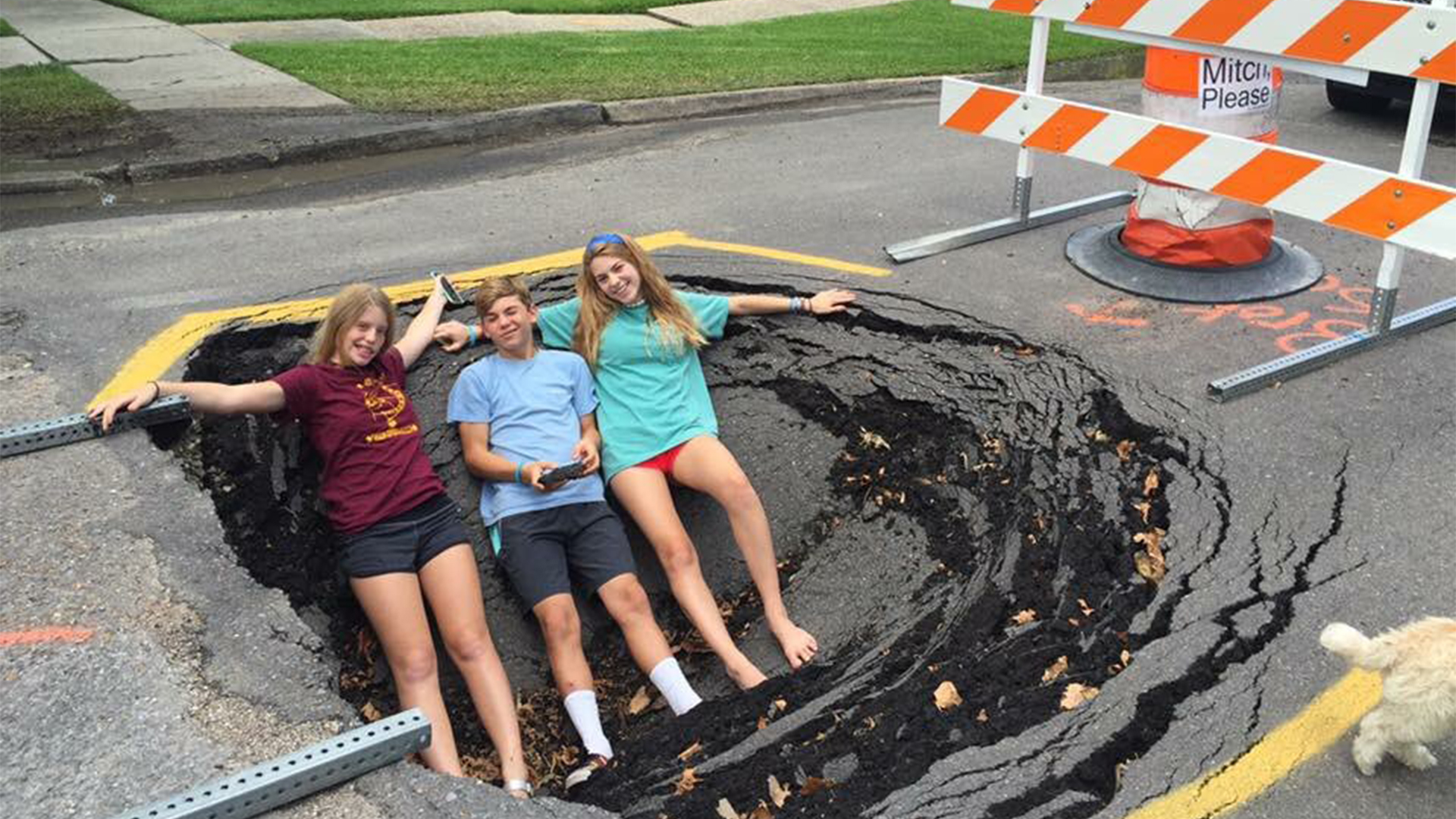Tour some of Uptown's most famous sinkholes this weekend